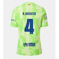 Camiseta Barcelona Ronald Araujo #4 Tercera Equipación Replica 2024-25 mangas cortas